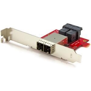 StarTech Mini-SAS Adapter - 2 x SFF-8643 to 2 x SFF-8644